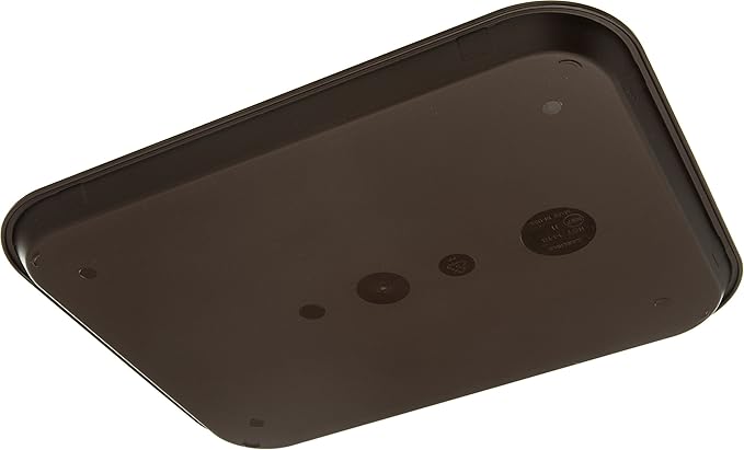 Carlisle FoodService Products Cafe Plastic Fast Food Tray, 14" x 18", Chocolate