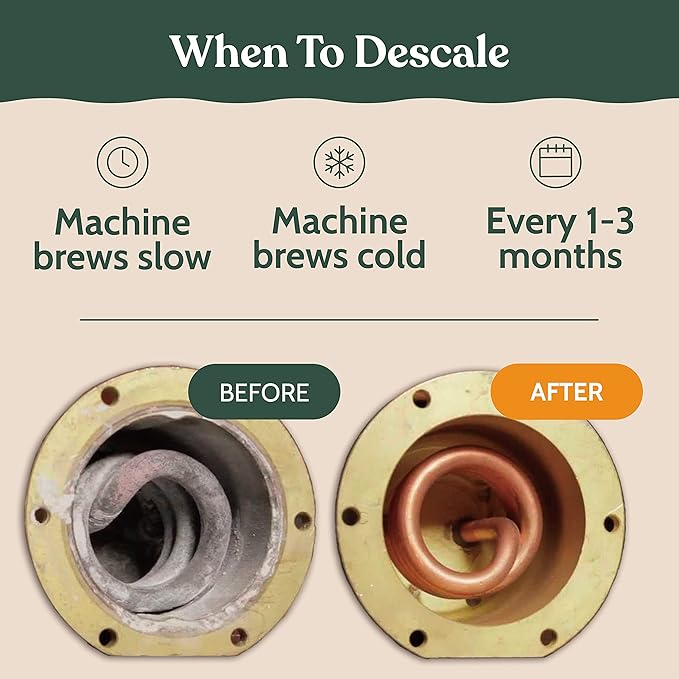 Roobi Keurig Compatible Descaling Solution. Specially Formulated for Descaling & Cleaning. 2 Uses per Bottle, 2 Pack. Carbon Neutral Keurig Descaling Kit.