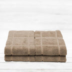 100% Cotton Terry Dish Towels, 4 Pack Plain, 16 x26 Inches, Super Soft and Absorbent Kitchen Towels, Perfect for Kitchen Cleaning and Dish Washing | Tan