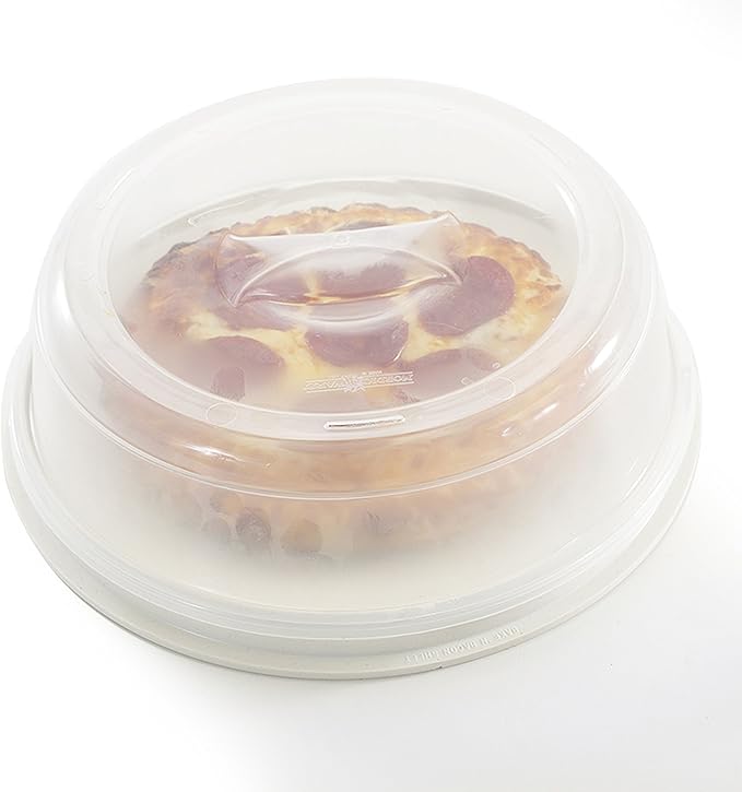 Nordic Ware Meat Grill Microwave Spatter Cover, 10-Inch, Multicolor