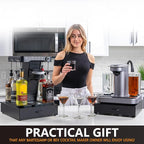 Bartesian Pod Holder – Holds 40 Bartesian Capsules – Stackable Pods Organizer Compatible with BEV by Black & Decker Cocktail Machine