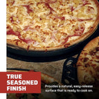 Camp Chef 14-Inch Cast Iron Pizza Pan, 14 inches, Black
