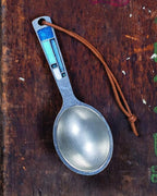 DANFORTH “Riversong/Cascade” Coffee Scoop, Pewter Metal Coffee Scoop for Ground Coffee, Cocoa Powder, Loose Tea & More, Food Safe & Lead Free, Made in the USA, Gift-Ready Packaging, 5.5” L x 1 Tbsp