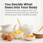 Elite Gourmet EBM8103CG Programmable Bread Maker CERALAST™ Ceramic Bread Pan & Kneading Blade 19 Menu Functions Gluten-Free, White, Wheat, Rye, French & more, 2lbs, Grey