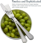 Mikasa, Virtuoso Frost Flatware Service for 12, 65 Piece Set, 18/10 Stainless Steel, Silverware Set with Serving Utensils