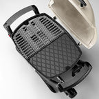Stanbroil Cast Iron Cooking Griddle Replacement for Weber Q100 and Q1000 Series Grills, Replacement for Weber 6558