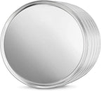 New Star Foodservice 50813 Restaurant-Grade Aluminum Pizza Pan, Baking Tray, Coupe Style, 12-Inch