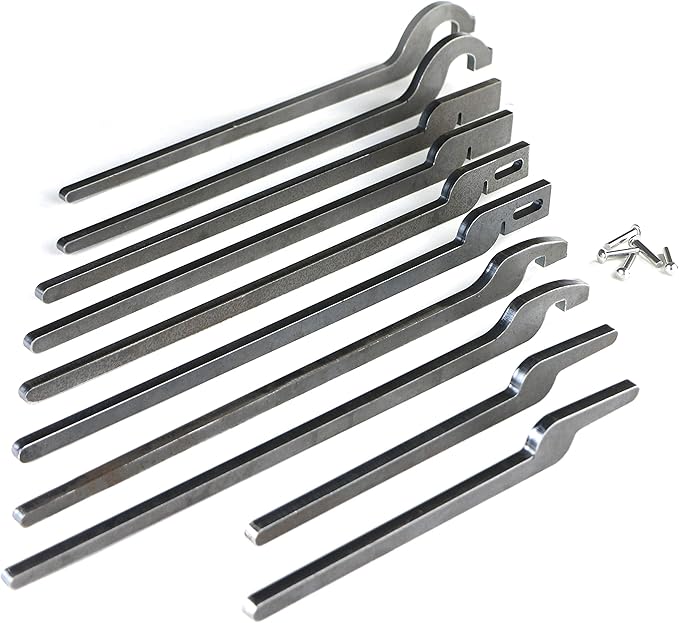 Rapid Tongs Bundle Set Five Types of DIY Blacksmith Tongs Rapid Tongs Bundle Kit with Stainless Steel Rivet