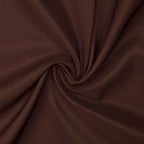 Gee Di Moda Rectangle Tablecloth - 70 x 120 Inch Chocolate - Heavy Duty Washable Polyester - For 6 or 8 Foot Rectangular Table