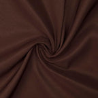Gee Di Moda Rectangle Tablecloth - 90 x 132 Inch Chocolate Table Cloth for 6 Foot Table with Floor-Length Drop - Heavy Duty Washable Fabric - 6 Ft Buffet Table, Holiday Party, Wedding & Baby Shower