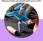 Corkcicle Sport Canteen Insulated Tumbler, Varsity Purple, 20 oz – Reusable Water Bottle Keeps Beverages Cold for 25 Hours & Hot 12 Hours