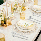 Matte Silverware Set, Oliviola 60-Piece Stainless Steel Flatware Cutlery Set Service for 12, Satin Finish Kitchen Utensil Set, Dishwasher Safe