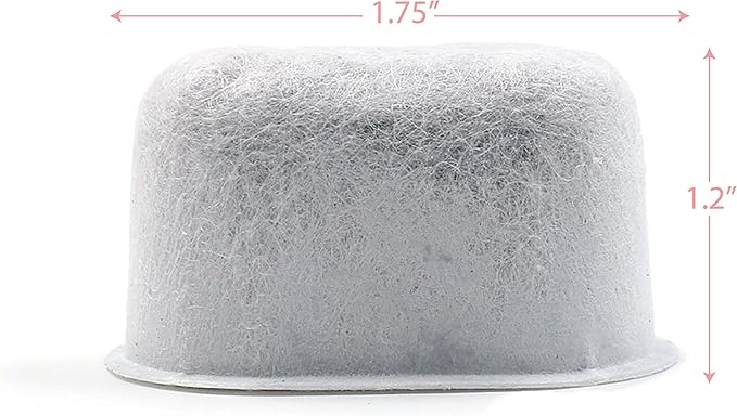 Nispira Replacement KCM11WF Charcoal Water Filter Pod, 6 Pack, Fits KitchenAid Coffee Makers