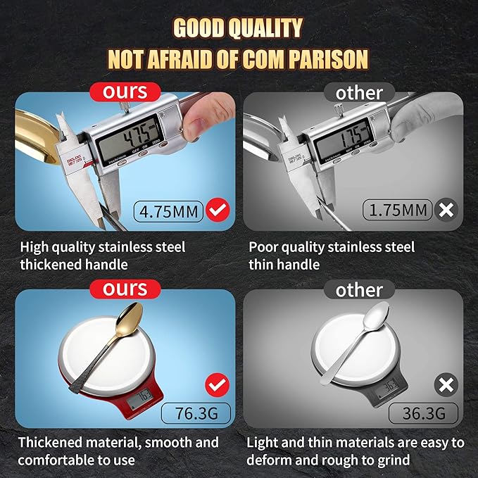 Lemeya Hammered Black Gold Silverware Set,20 Piece Modern Flatware Set Service for 4,Mirror Polished Stainless Steel Cutlery Set Utensil Set Tableware Set,Kitchen Knives Fork Spoon Set,Dishwasher Safe