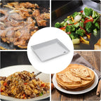 Stanbroil Stainless Steel Griddle Top for Cuisinart CGG-501 Gourmet 2-Burner Gas Grill, 19.5" Griddle Replacement Top with Front Grease System