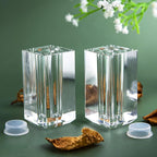 Set of 2 Refillable Seasoning Bottle Crystal Salt and Pepper Shakers Kitchen or Table Decor Salt Shaker Set