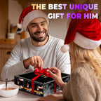 Electric Whiskey Smoker Kit with Torch, Best Whiskey Gifts for Men, 6 Wood Chips – Infuse Rich Smoky Flavors in Bourbon Old Fashioned & Cocktails, Birthday Gifts for Dad, Husband (Butane Not Included)