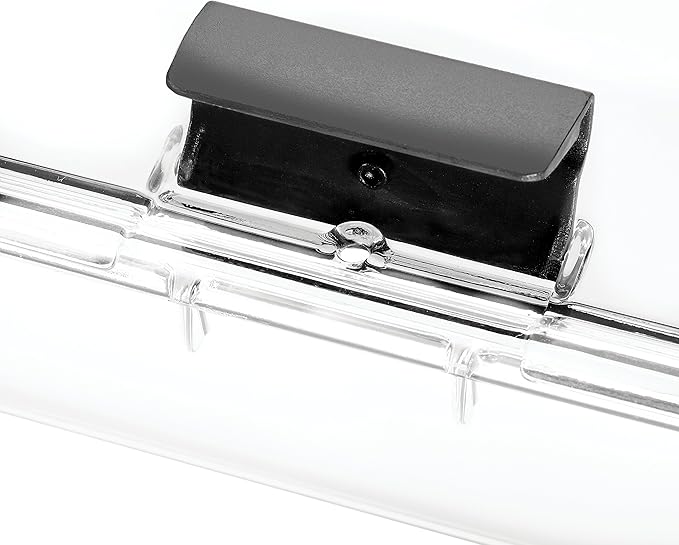 Rubbermaid Brilliance Food Storage Container, Large, 9.6 Cup, Clear 2024351 (Pack of 2)