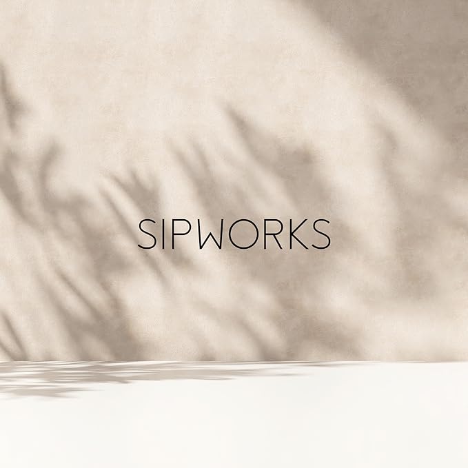 Sipworks Insulated Whiskey Tumbler - 8 oz Stainless Steel Bourbon Lowball Tumbler with Double Walled Vacuum Insulation - Spill Resistant Cocktail Nosing Glass Mug | Travel & Parties - Steel