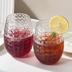 20 Pack Plastic Wine Glasses, 16Oz Disposable Wine Glasses Unbreakable Clear Plastic Cocktail Glasses Recyclable Shatterproof Reusable Wine Cups (16oz-20pack)