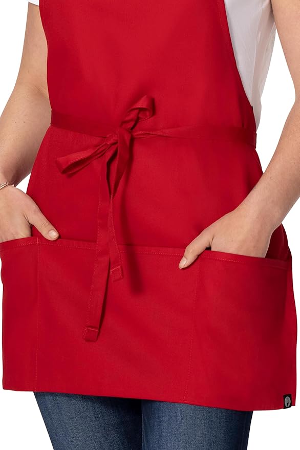 Chef Works Unisex Three Pocket Apron