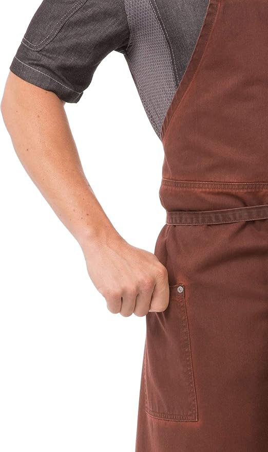 Chef Works Unisex Dorset Chefs Bib Apron