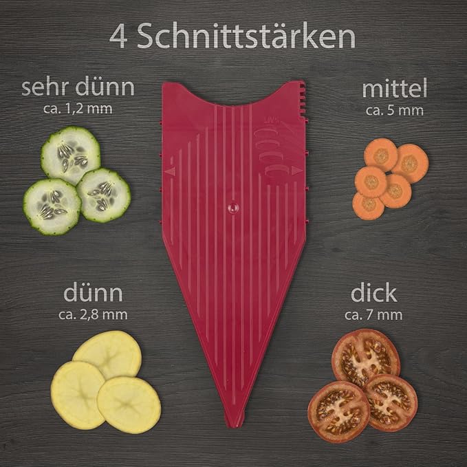 Swissmar Borner V Power Mandoline, V-7000, Red
