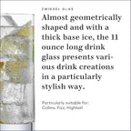 ZWIESEL GLAS Paris Long Drink Glass 11 Ounce (Set of 6), Drinking Glasses for Long Drinks, Dishwasher-Safe Tritan Crystal Glasses, Made in Germany