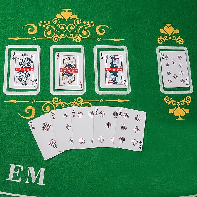 American Flag Flask & Card Set Leather-Wrapped USA Flask with Playing Cards | Disabled Vet Owned SMALL Business | Flag Flask & Card Set