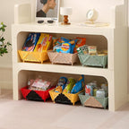 Plastic Collapsible Colander - Foldable Drain Basket with Resting Feet - Kitchen Food Strainer for Pasta, Fruit, Vegetables - Space-Saving, BPA-Free, Dishwasher Safe (Red&Black)