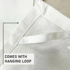 Kitchen Towels 100% Cotton Solid Kitchen Dish Cloths Decor Hand Towel Reusuable Dish Towel for Cleaning & Drying Tea Towels Set with Hanging Loop - 18"x 28" - White, Pack of 12