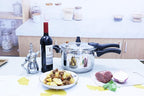 Stainless Steel Pressure Cooker with Steamer Basket, Faster Cooking and Safety Pressure Release (9-Liter)