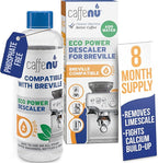 Breville Compatible Descaling Solution. Bottle of Descaler Solution. Descaling Kit Removes Limescale For Hotter Coffee. 2 Uses Descaler For Breville Coffee Machines.