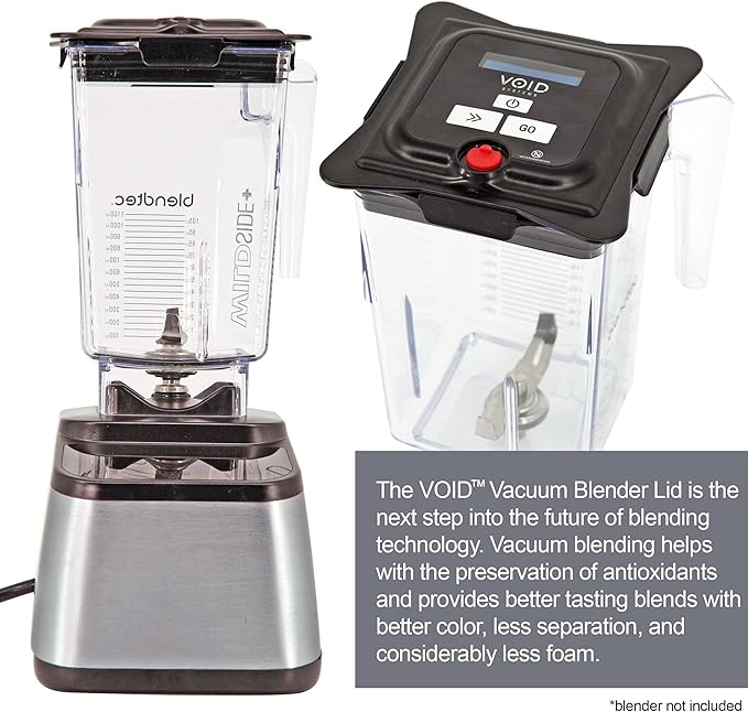 VOID Vacuum Blending Lid System for Blendtec Blenders