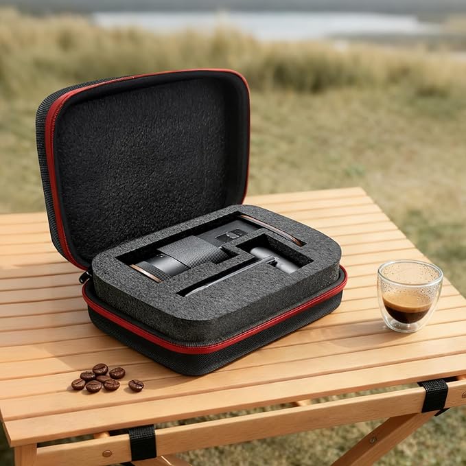 Coffee Grinder,Wirsh Portable Cordless Rechargeable Coffee Grinder Geimori T38 with Conical Burrs,3600mAh Batteries,Grind Settings for Espresso,Pour Over,French Press,Camping,Travel&Home Use