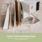 Gevi Espresso Machine with OPV, 20Bar Espresso Maker with Milk Frother Steam Wand, Dual Display, 58mm Portafilter, Stainless Steel Espresso Machines for Espresso/Latte/Cappuccino, White