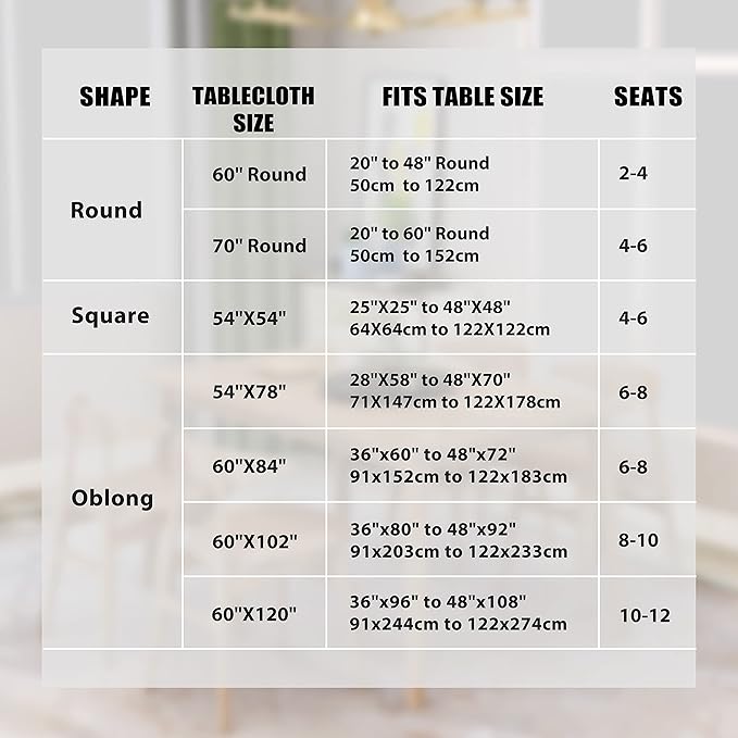 sancua 2 Pack Navy Tablecloth 54 x 54 Inch, Stain and Wrinkle Resistant Square Table Cloth - Washable Polyester Table Cover for Dining Tables, Buffet Parties and Camping