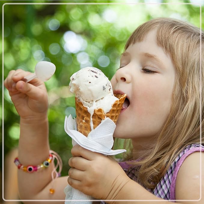 Nostalgia Electric Ice Cream Maker – Parlor Style, Old Fashioned Soft Serve Ice Cream Machine Makes Frozen Yogurt or Gelato in Minutes - Fun Kitchen Appliance – White & Dark Bown - 6 Quart