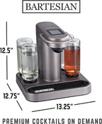 Bartesian Premium Cocktail and Margarita Machine for The Home Bar with Push-Button Simplicity and an Easy to Clean Design (55300)
