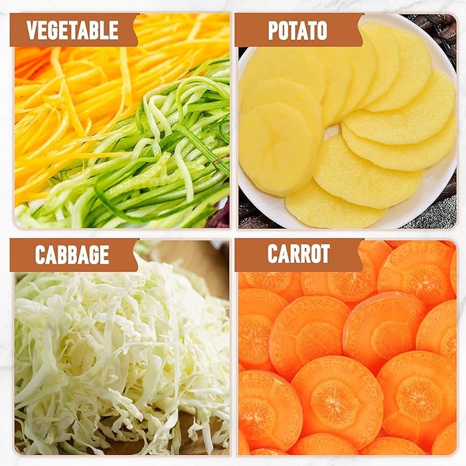Multifunctional Vegetable Cutter, Cabbage Slicer Shredder,Stainless Steel Double Layer Slicer for Vegetable Cutter.Large