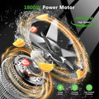 1800W Smoothie Blender and Grinder Combo 70OZ Large Capacity Countertop Blenders for Kitchen High Speed Blender for Smoothies Ice Crushing Frozen Drinks Puree