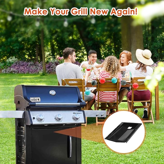 69804 Grease Tray for Weber Spirit 300 Series Grills, Drip Pan Tray for Weber Spirit E-310 (2013 and Newer), Spirit E-310 E-320 E-330 S-310 S-320 S-330, Grease Tray for Weber 69804 Parts