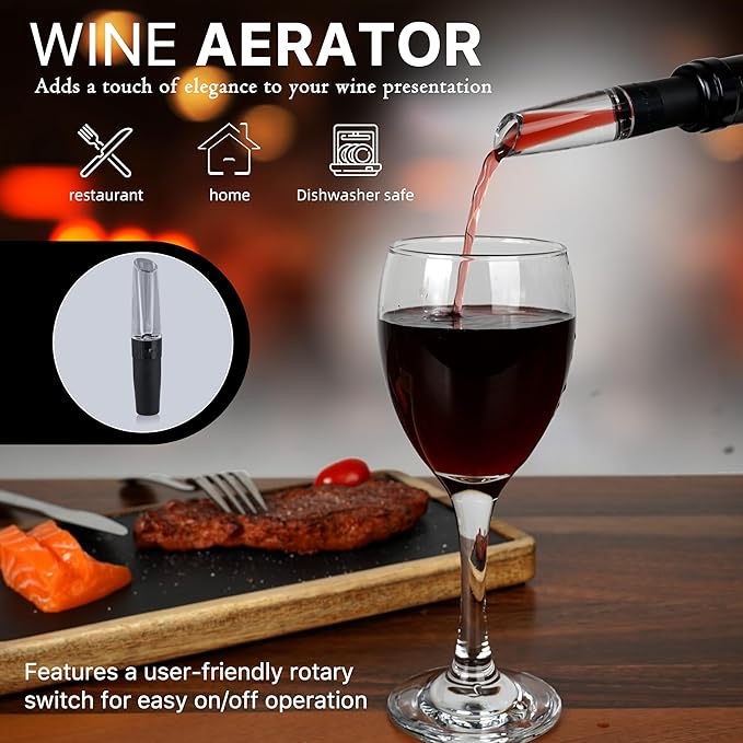 Mixology Bartender Kit – 24 Piece Gun Metal Cocktail Shaker Set w/Stand – Essential Home Bar Accessories Martini Shaker, Jigger, Muddler, Chilling Cubes & More