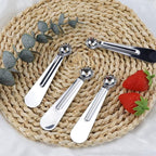 4 Pcs Tomato Corer Tool Strawberry Corer Tool Stainless Steel Strawberry Huller Tool Fruit Vegetable Baller Practical Kitchen Tool