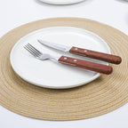 Jassceram 8.5 Inch Small Dinner Plates Set of 6, Ceramic Plates for Salad, Snack, Dessert and Appetizer - Microwave, Oven and Dishwasher Safe, Scratch Resistant and Lead-free, White