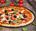 Beasea Pizza Pan 8.5 Inch, Perforated Pizza Pan with Holes, Aluminum Alloy Round Vented Pizza Pans Heavy Duty Pizza Crisper Pan Pizza Baking Tray Bakeware for Home Restaurant Kitchen Air Fryer
