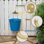 Coat Hooks Wall Hooks for Hanging - 25 Pack Gold Double Prong Hook Wall Mounted - Great for Living Room, Bedroom, Entryway, Closet for Coat, Bag, Towel, Hat, Key, Cup, Heavy-Duty, Easy to Install