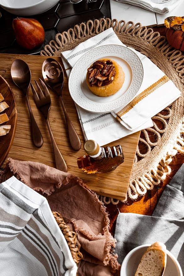 Knork 3-Piece Serving Set Copper Titanium Coated