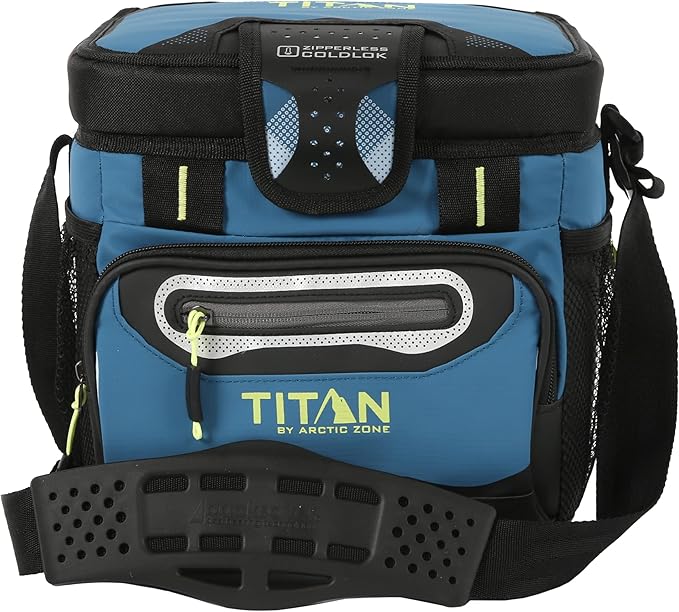 Titan by Arctic Zone 30 Can Zipperless Soft Cooler with HardBody Liner