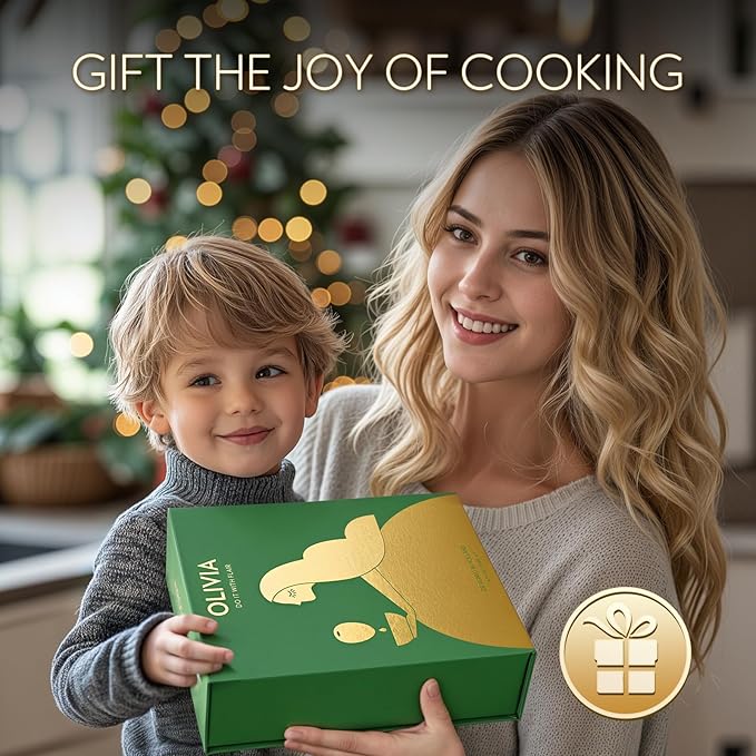 FLAIROSOL OLIVIA Oil Sprayer for Cooking, 2 Pack 200ML Glass Olive Oil Sprayer, Continuous Cooking Spray Dispenser with Portion Control for Kitchen Air Fryer, Salad, BBQ, White